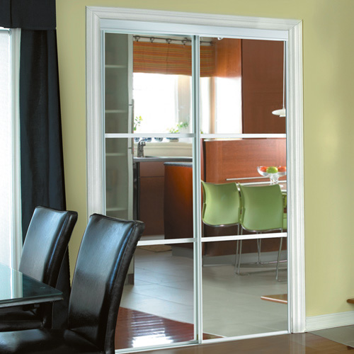 Зеркальные двери