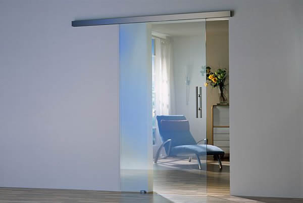 Стеклянные двери