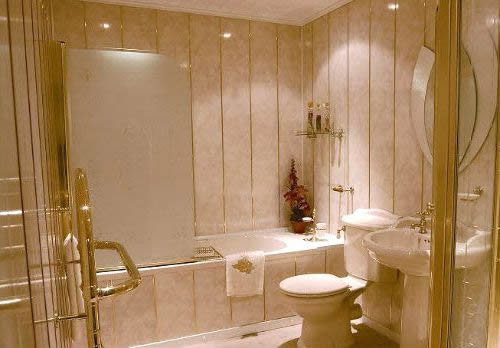 Панели ПВХ в ванной