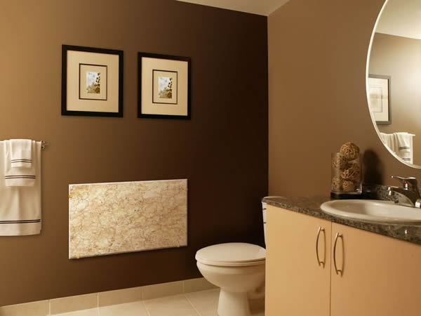 Коричневая пленка в ванной