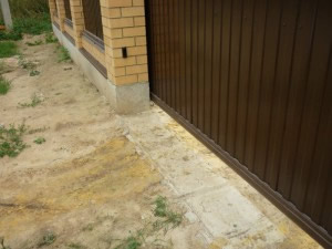 Изготовление откатных ворот