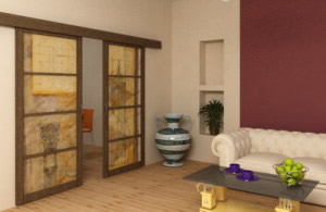 Межкомнатные раздвижные двери купе