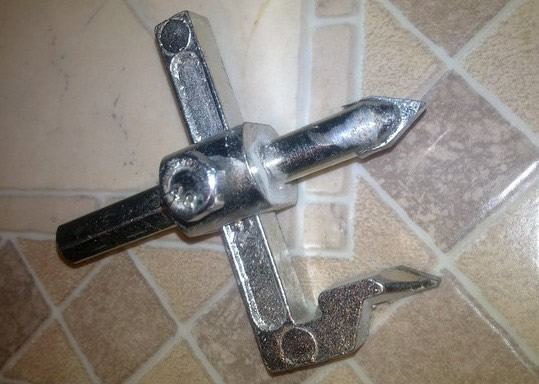 Балерина для изготовления отверстия