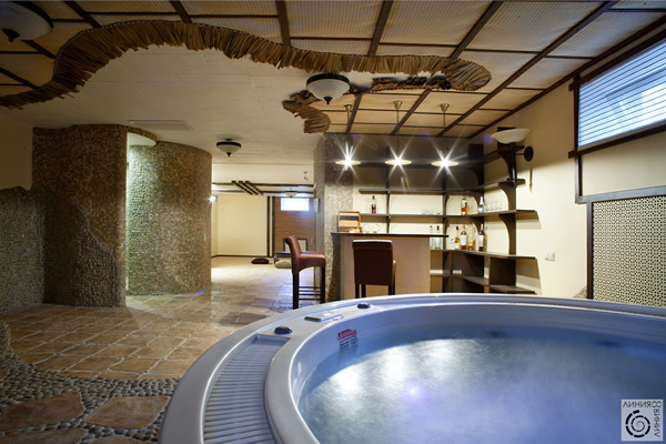 Бассейн в подвале дома