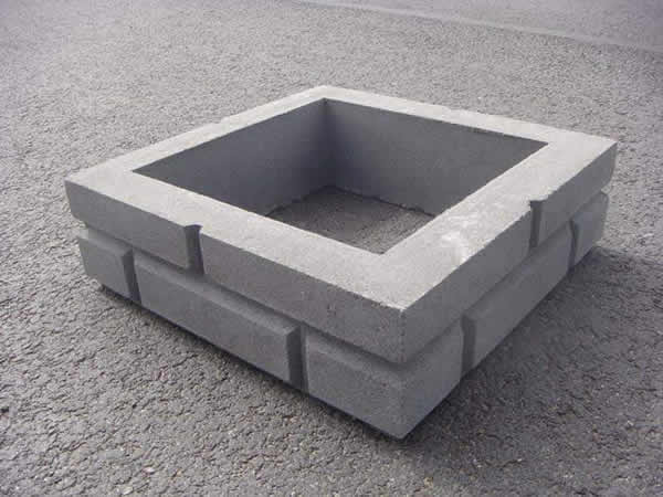 Бетонный забор