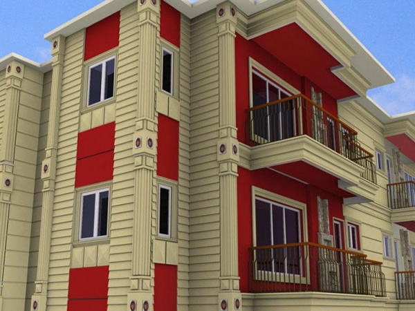 Дизайн фасада с термопанелями