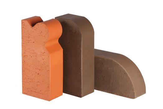Фигурный полнотелый кирпич