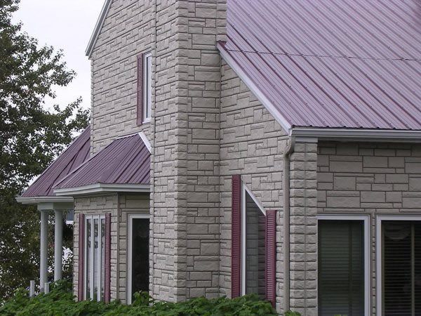 Фиброцементные панели в отделке дома