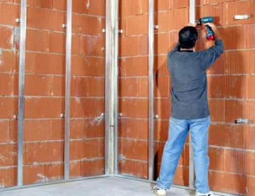 Инструкция по установке гипсокартона на каркас