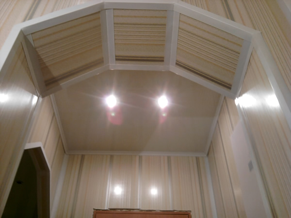 Отделка пластиком арки - это просто и современно