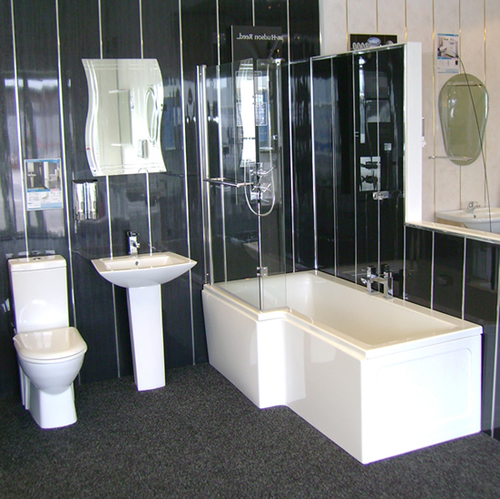 Отделка ванной пластиковыми панелями