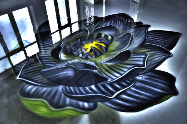 Как самостоятельно залить 3д наливной пол?