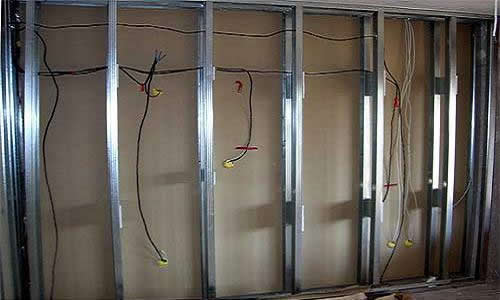 Как выполняется каркас под гипсокартон