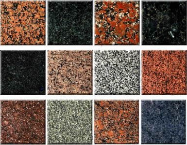 Какие встречаются виды гранитной плитки