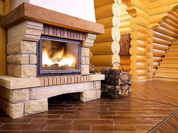 Комбинация из различных материалов в отделке