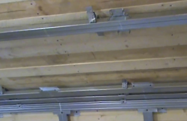 Крабы на горизонтальной части