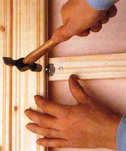 Крепим вагонку при помощи кляймера