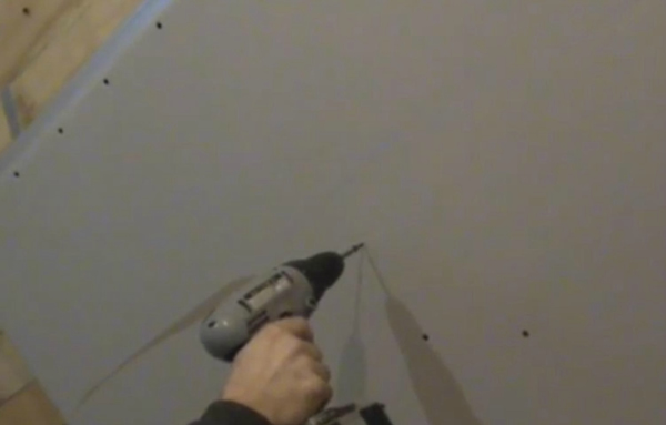 Крепление ГКЛ саморезами