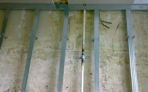 Крепление профиля