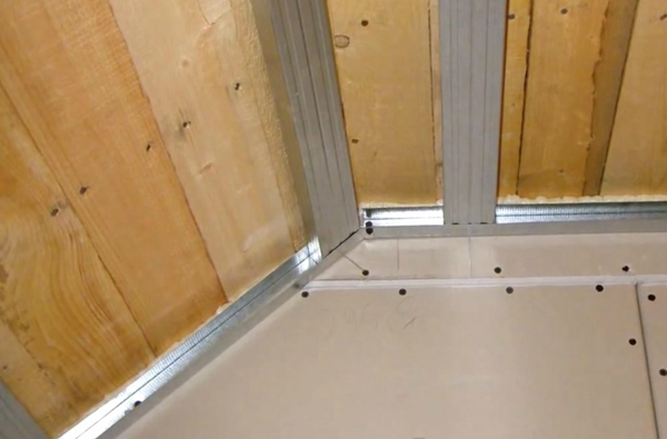 Крепление в местах переходов