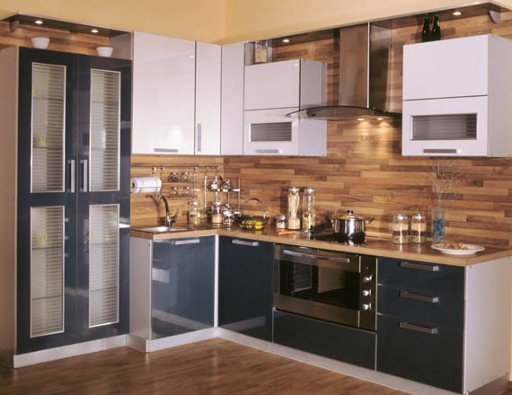 Отделка кухни панелями