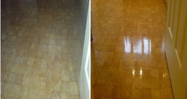 Наливной пол в коридоре