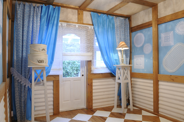 Фасадные панели во внутренней отделке