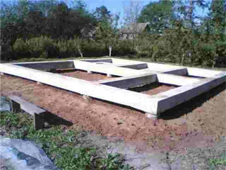 Мелкозаглубленный фундамент