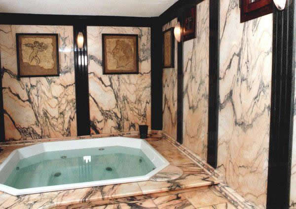 Мраморная отделка в интерьере