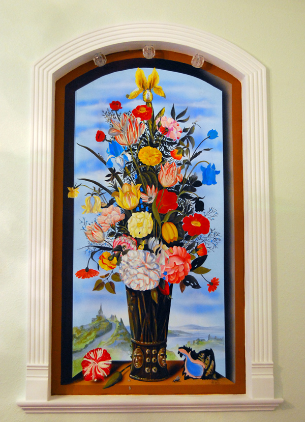 Наклейка в нише