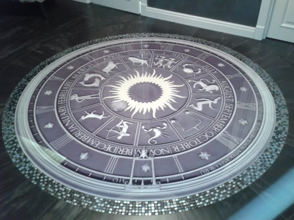 Наливной пол. Светится в темноте