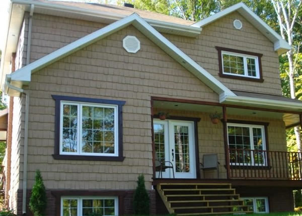 Облицовка фасада зданий сайдингом