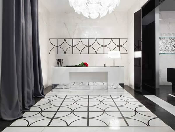 Облицовка пола керамическим гранитом