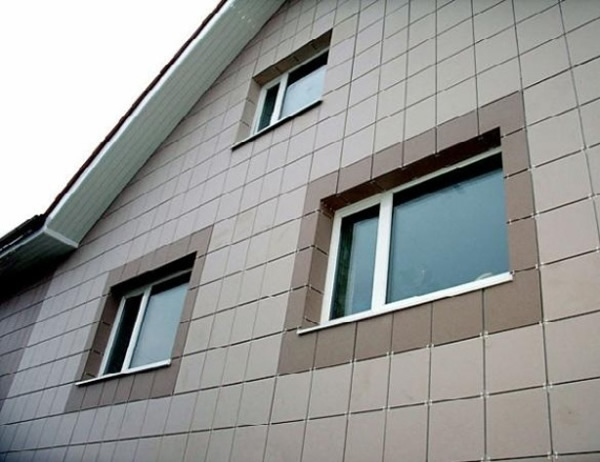 Облицовка стен керамогранит