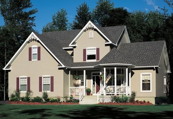 Обшивка фасада сайдингом