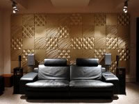 Один из вариантов отделки стены пластиковыми панелями