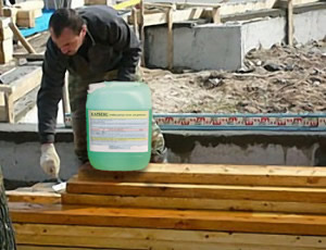 Огнезащитный состав для древесины