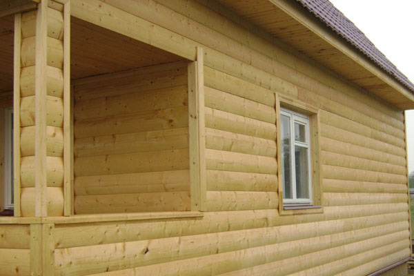 Особенности отделки дома блок-хаусом