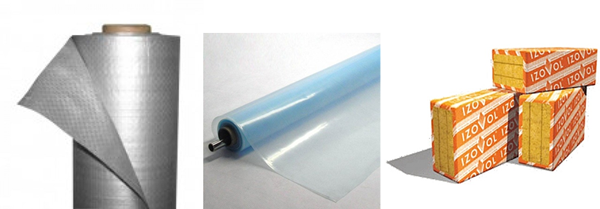 Гидро-, тепло- и пароизоляция