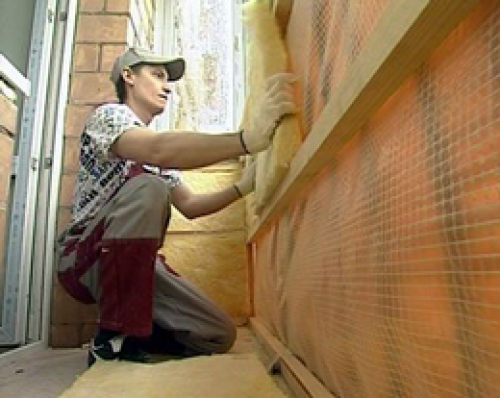 Установка обрешетки и утеплителя своими руками