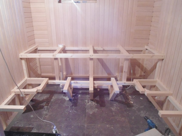 Баня 4х4 без отделки
