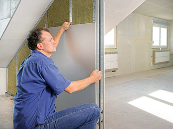 Применение гипсокартона в загородном доме