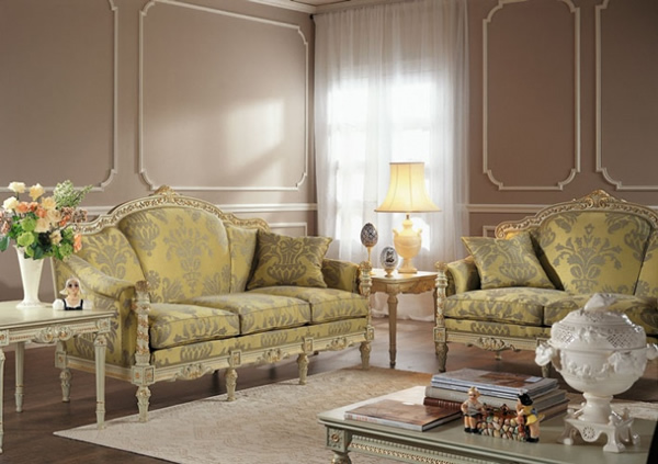 Классика в интерьере гостиной