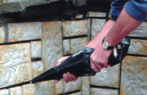 Заполнение швов