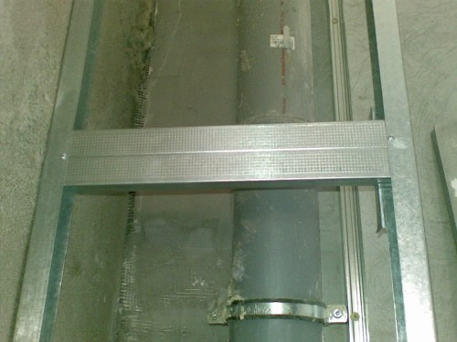 Отделка канализационных труб