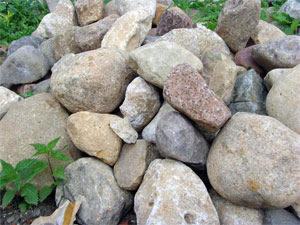 Природный бутовый камень