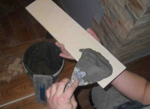 Производим монтаж декоративным камнем