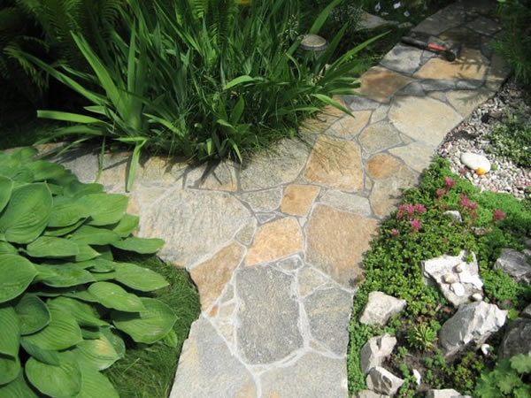 Дорожка из сланца