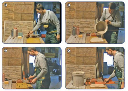 Производство гипсового материала в домашних условиях