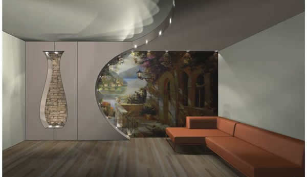 Накладная перегородка